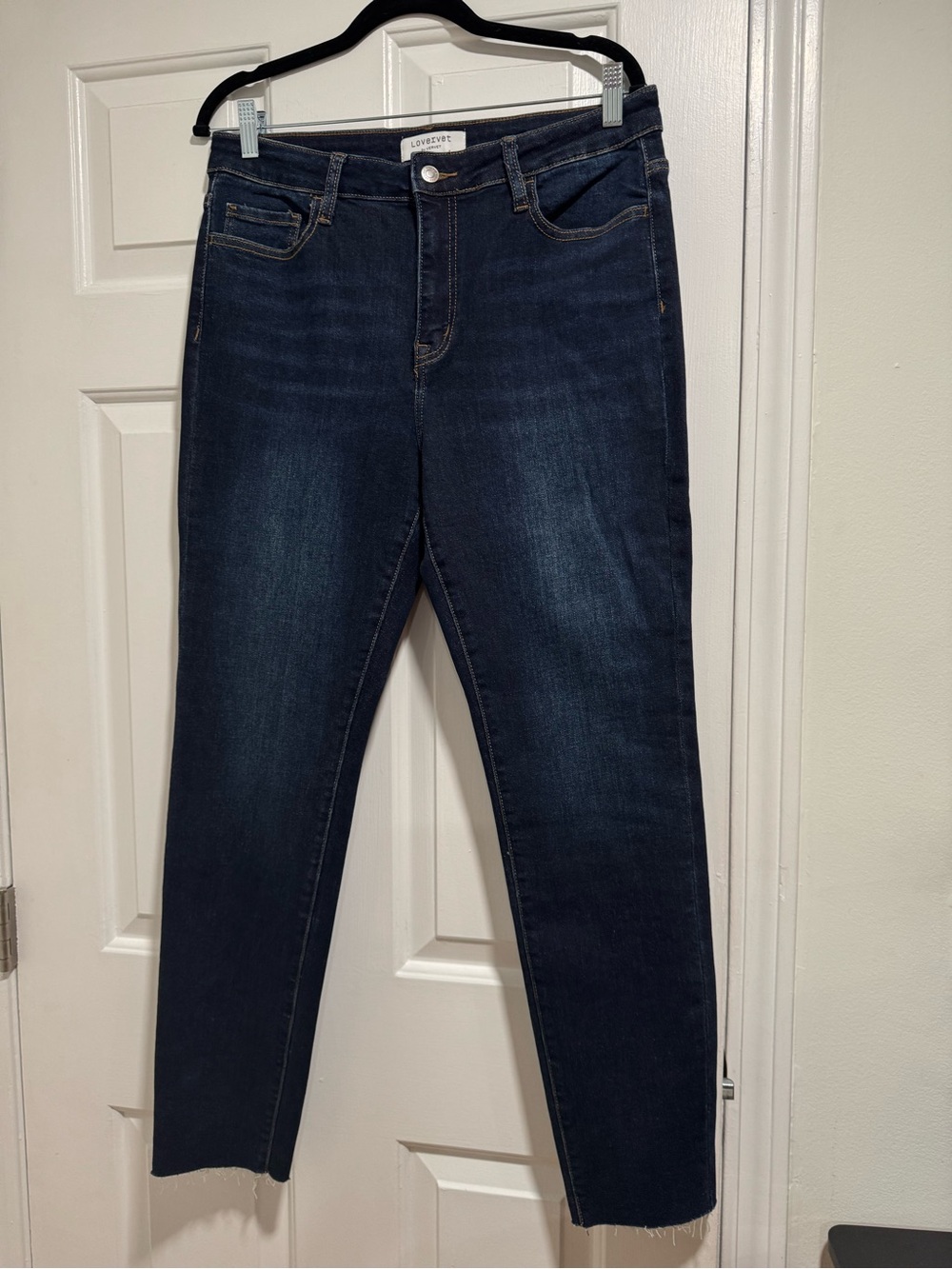 Like New! Lovervet Dark Blue Skinny Jeans